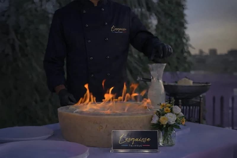 Animations culinaires Nice - Chef en action L'Esquisse Traiteur