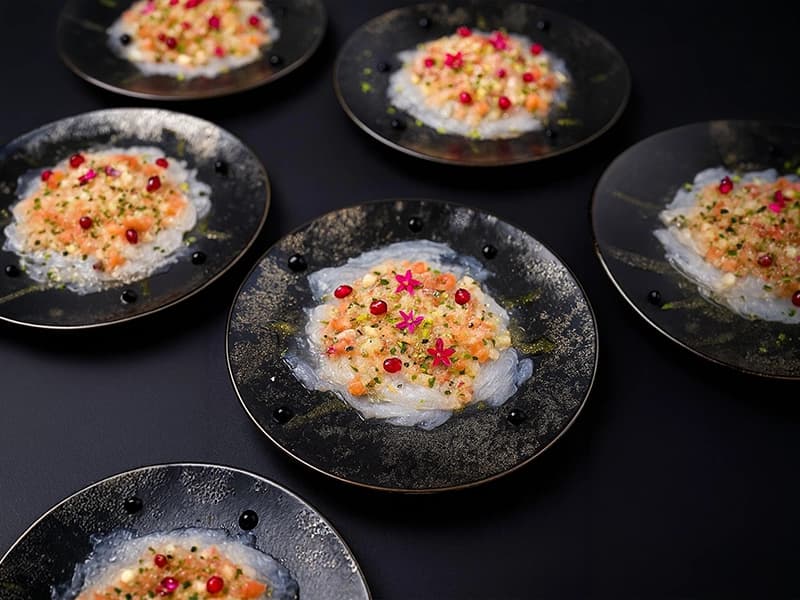 Menu sur mesure chef à domicile Nice - L'Esquisse Traiteur