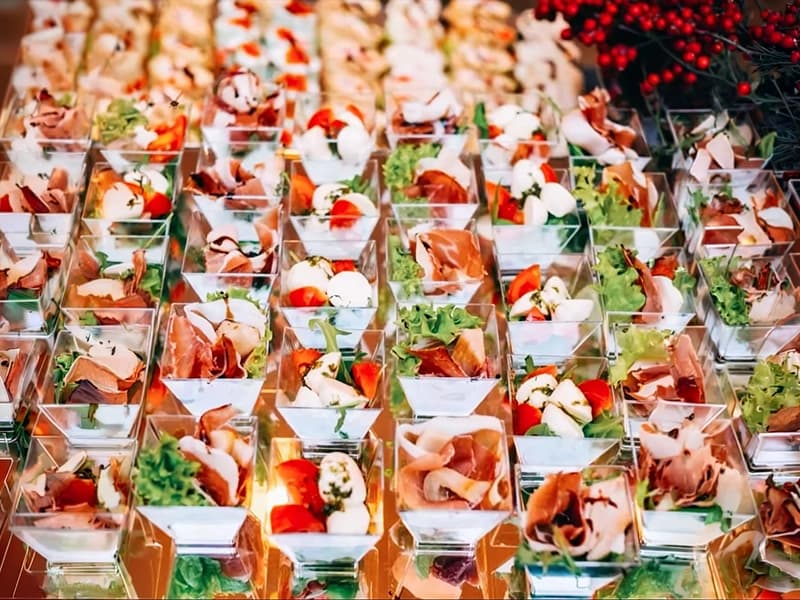 Buffet élégant événement privé Nice - L'Esquisse Traiteur