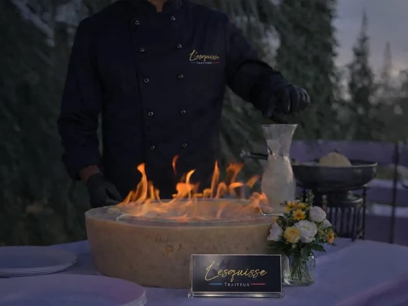 Wedding cake et animations culinaires mariage - L'Esquisse Traiteur Nice